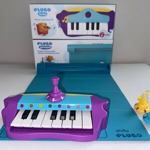 Shifu Plugo Tunes Purple Keyboard for Kids for Electronic Devices